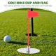 thumbnail image 5 of 1 Juego de accesorios de Golf para taza de Putting, ayuda para el entrenamiento de agujeros de Golf, juego de bandera con agujeros para taza de entrenamiento, 5 of 5