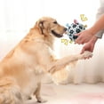 thumbnail image 4 of Interactive Squeaky Rattle Pet Toy High Elastic Rolling Design with Straps for Puppy and Training, 4 of 4