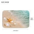 thumbnail image 4 of Alfombra de baño Britimes Beach Starfish Sea Shell, 40 x 60 cm, microfibra, 4 of 7