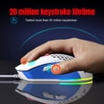 thumbnail image 3 of Souris d'Ordinateur Filaire, Souris de Bureau RGB Rétro-Éclairée 7200 DPI avec Touches Programmables, Souris de Jeu Réglable DPI, pour PC, Ordinateur, Ordinateur Portable, Ordinateur de Bureau,,, 3 of 8