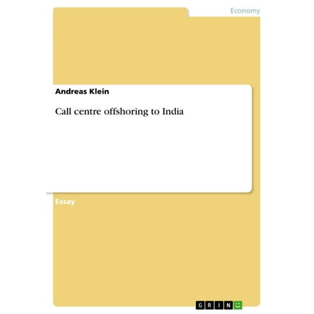 Call centre offshoring to India - eBook (Best Deal To Call India)