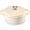 Beige, variant on edx 6QT Enamel Cast Iron Dutch Oven with Lid, 11 Inch Heavy-Duty Non Stick Casserole Pot Safe up to 500° F Kitchen Essentials Bread Baking, Braising, Stews, Roasting, Red