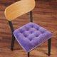 thumbnail image 5 of Cojín para silla de oficina con correas antideslizantes | Cojín de espuma de terciopelo de 40 x 40 cm | Funda extraíble y lavable para sofá, escritorio y coche | Cojín de color liso para casa y, 5 of 5