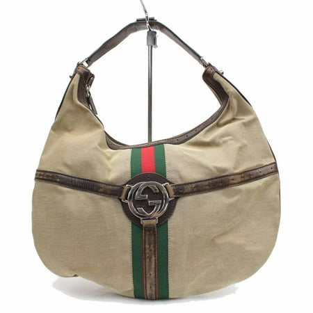 Gucci Sherry Web Interlcocking Reins Hobo 868707
