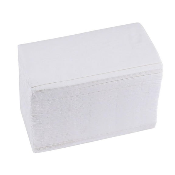 ZYSP 1/8-Fold Dinner Napkins, 2-Ply, 15 x 17, White, 300/Pack, 10 Packs/Carton