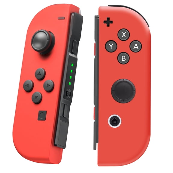 SIXGOLDHUA Switch Joypad (L/R) Compatible with Nintendo Switch Controller for Joy Con, Support Dual Vibration/Motion Control/Wake-up - Dual Red