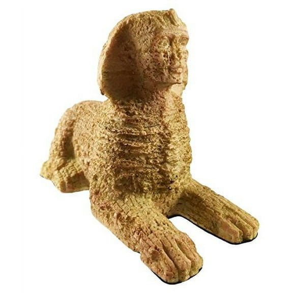 Egyptian Theme Wonder Sphinx Androsphinx Sand Dune Desert Figurine Sculpture