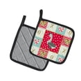 thumbnail image 2 of Carolines Treasures CK5326PTHD African Goose Love Pair of Pot Holders, 7.5HX7.5W, multicolor, 2 of 4
