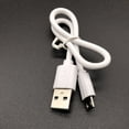 thumbnail image 3 of Grofry 2A Micro USB Charge Cable Mobile Phone Charge Cord for Android Bluetooth Headset White 80cm, 3 of 6