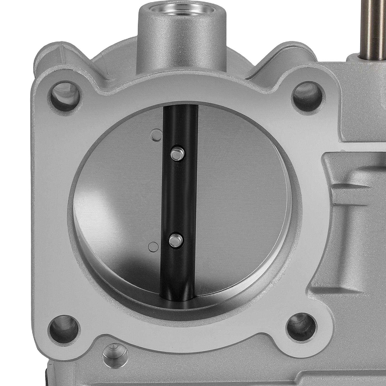 Electrical Throttle Body with Sensor for Suzuki Grand Vitara 2.4L 2009-2022, Escudo 2005-2017, 60mm Bore, Aluminum Silver, OEM 13400-78K00 1340078K00, Fuel Injection Intake System