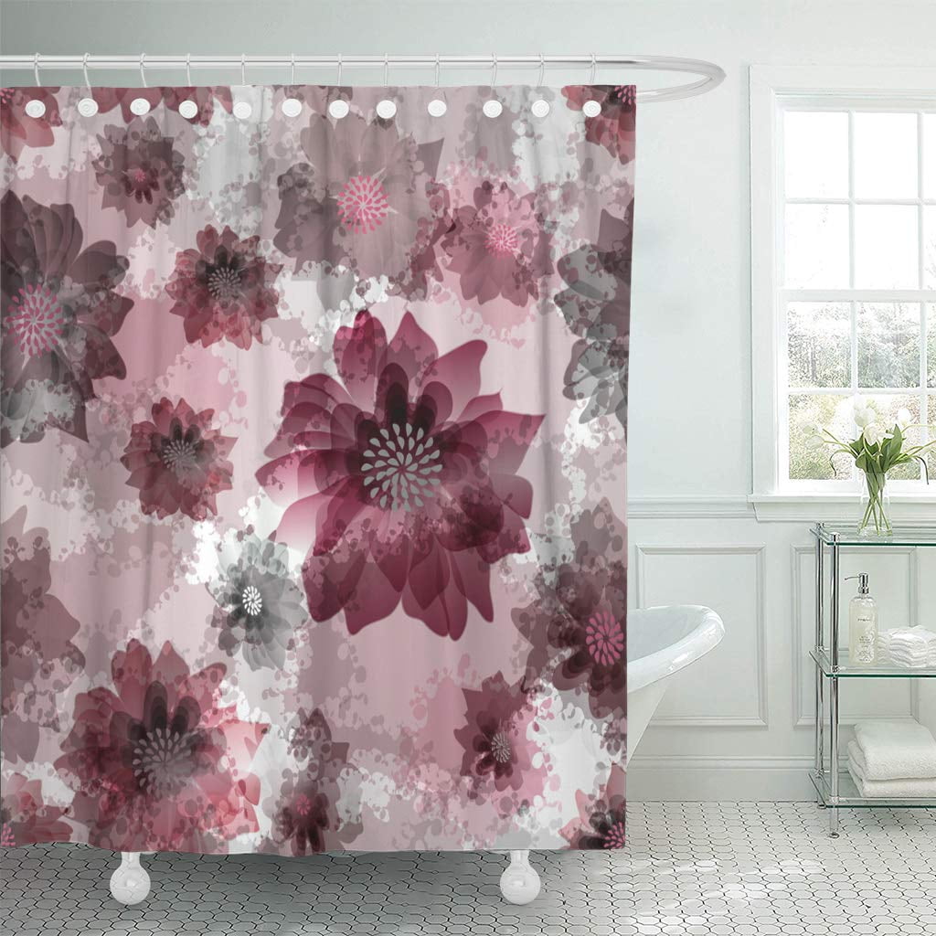US Waterproof Leaves Shower Curtain Bathroom Non-Slip Toilet Mat Cover Ru ˇ 
