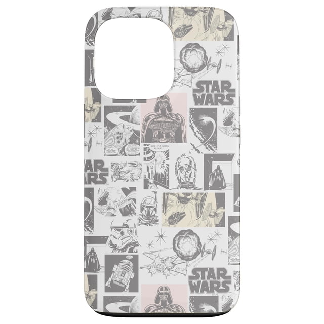 Funda para iPhone 13 Pro STAR WARS Paneles de Cómic