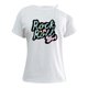 thumbnail image 1 of Camiseta de manga corta para mujer, camiseta moderna suave y versátil con hombros descubiertos, camisetas para mujer para uso diario, caminar por la, 1 of 8