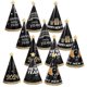 thumbnail image 1 of 12pcs New Year Party Paper Hats 2024 Happy New Year Paper Cone Hats Party Supplies, 1 of 2