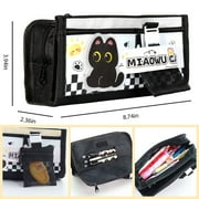 Cute Black Cat Stationery Set Cat Gifts Including Sticky Notes,Mechanical Pencils,Eraser,Notebook,Stickers etc Kawaii Birthday Christmas Gifts