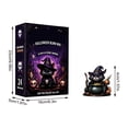 thumbnail image 3 of 24 Pcs, Halloween Advent Calendar 2026, Spooky Halloween Decorations, Cute Black Cat Mini Figurines, Halloween Countdown Blind Box for Student and Adults, 12 Inch, Halloween Party, 3 of 7