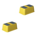 thumbnail image 1 of Injueey ABS Home Strong No Rollover Suministros de baño Reposapiés Baño Aprendizaje y banco de superficie de memoria amarillo limón Limon amarillo 1 capa 2piezas, 1 of 6