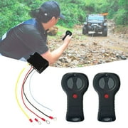Zentree لأجهزة التحكم عن بعد اللاسلكية من الونش 1 زوج لاسلكي 12v