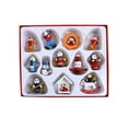 thumbnail image 2 of TopLLC Christmas Decorations Christmas Tree Decoration Pendant Box Wooden Pendant Window Props Ornaments Christmas Decorations Christmas Ornaments for Party Wedding Home, 2 of 4
