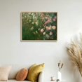 thumbnail image 4 of RUIYC Flower Canvas Wall Art, Wall Art, Garden Painting Prints, Pink and White Rose Wall Decor, Classical Landscape Wall Pictures for Living Room, Bedroom, Bathroom, farmhouse, 4 of 4