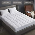 thumbnail image 3 of Seward Park Full Size Mattress Pad Quilted Topper Deep Pocket Pillow Top, 3 of 5