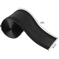 thumbnail image 1 of 5X Cable Grip Floor Cords Cable Protector Cable Management Only for Commercial Office Carpet (Black,10 Feet), 1 of 7