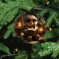 thumbnail image 6 of Ornament Cute Sloth Merry Christmas Christmas Bauble Cute Cartoon Bookworm Sloth Reading Books Christmas Xmas Tree Ornament Decoration Hanging Pendant Decor Funny Gifts for Women/Men, 6 of 6