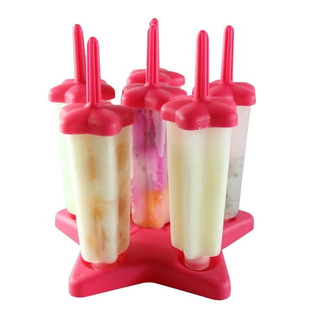 Codream Creative DIY Homemade Ice Cream Popsicle Mold Ice Pop Star Tray Pan Maker (Best Way To Store Homemade Ice Cream)