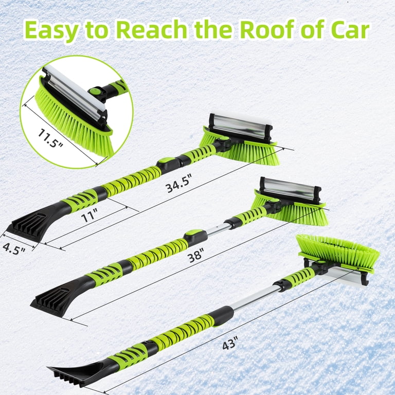Extendable Ice Scraper and Snow Brush, 43 Inches photo 8