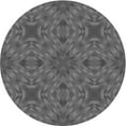 thumbnail image 1 of Ahgly Company Machine Washable Indoor Square Transitional Gray Area Rugs, 3' Square, 1 of 7