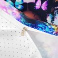 thumbnail image 4 of Castle Fairy Kawaii Black Girl Bedding,Magical Butterfly Duvet Cover Full,Pink Blue,1 Duvet Cover and 2 Pillowcases, 4 of 6
