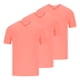 thumbnail image 1 of Camisetas para Hombre, 3 Piezas Casual Sólido Cuello en V Manga Corta Suéter Blusa Conjunto Hecho de Poliéster para Primavera Verano, Camisetas de Manga Corta para Hombre, 1 of 2