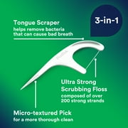DenTek Triple Clean Advanced Clean Floss Picks, No Break Floss, 150 Count