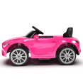 thumbnail image 4 of Kids Ride on Cars, 12V Powered Mercedes Benz Ride on Toys w/Remote Control, Music, Bluetooth, LED Light, USB, Power Display, Four Wheel Suspension Electric Car for Toddlers 3-6 Year Olds, Pink, 4 of 9