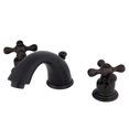 thumbnail image 1 of Kingston Brass KB965AX Robinet de Salle de Bain Victorien à Large Diffusion Bronze Huilé, 1 of 2