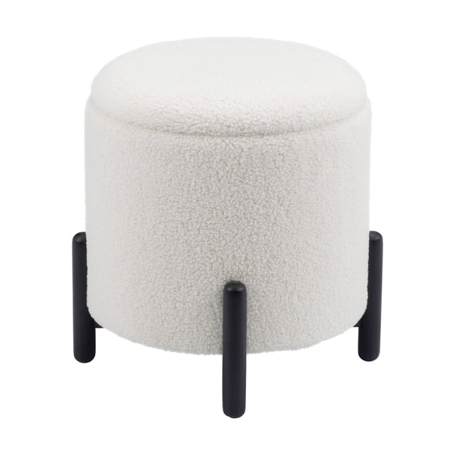 Taburete Kessa Muebles Calistoga Blanco
