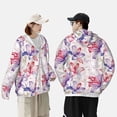 thumbnail image 6 of Balery Lilies Flowers Men's Women's UPF 50+ Sun Protection Lightweight Hoodie Performance Long Sleeve Shirt for Fishing Running-XX-Large, 6 of 9