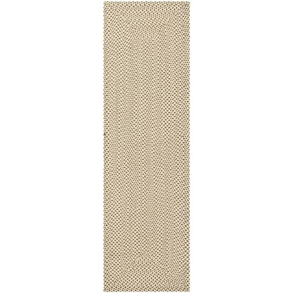 Safavieh Braided Beige Braided Rug - Runner 2'3" x 10'