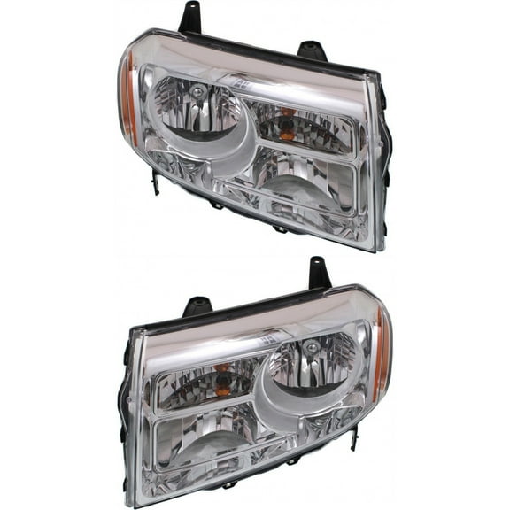 For Honda Pilot Headlight Assembly 2012 13 14 2015 Pair Driver and Passenger Side For HO2502147 | 33150-SZA-A11