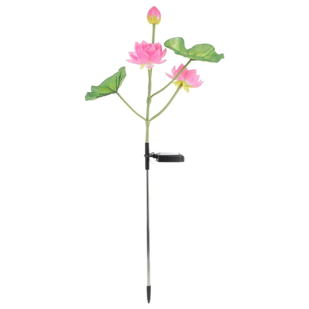 1 UNID POTENCIA SOLAR Decotativo Flor Lámpara de la luz de la luz de la luz para la decoración del jardín