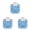 Blue 3 Packs, variant on 3 In 1 Corner Rounder Punch 3 Way Corner Cutter For Paper Craft Laminate DIY, 6.1 cm×7.4 cm×3.4 cm, Blue