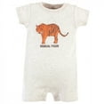 thumbnail image 4 of Touched by Nature Unisex Baby Organic Cotton Rompers, Endangered Tiger, 12-18 Months, 4 of 4