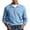 Sky Blue, variant on Fgvctg Sweatshirts for Men Fashion Stand Collar Corduroy Sweatshirt Quarter Zip Oversized Pullover Shirts Long Sleeve Loose Fall Top White 4XL