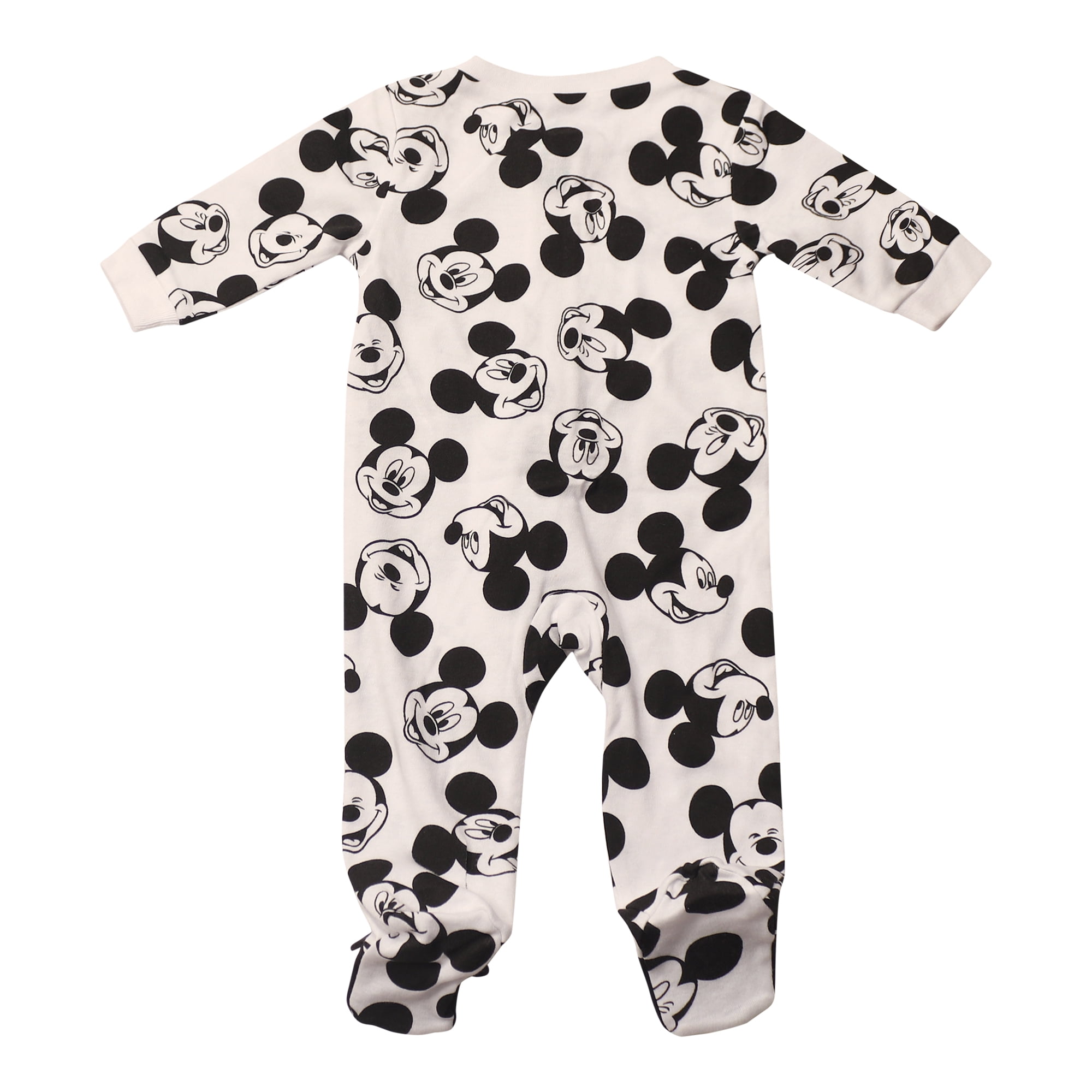 Disney Clothes Baby Boys 2-Pack Quilted Footed Coveralls - Mickey Mouse, Winnie the Pooh and Dumbo (0/3M-6/9M)
