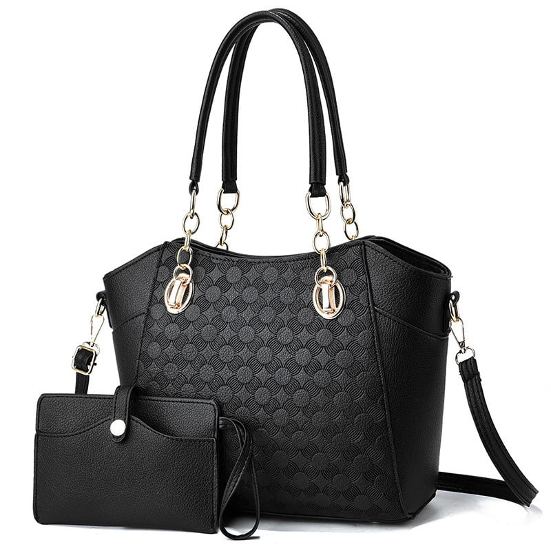 GASTROPOD Womens Ladies Tote Bag Fashion Shoulder Tote Leather Handbags Purse Sets Large Crossbody Bags Ladies Satchel Purse and Wallet Set for Women Purses