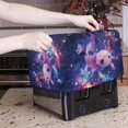thumbnail image 5 of Xixirimido Cute Axolotl Galaxy Print Toaster Cover, Dust Proof Cover for Kitchen Small Appliance with Drawstring Toaster Protector Cover Kitchen Accessories, for 2 Slice, 5 of 7