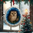 thumbnail image 4 of WKSCLPAI Acrylic Christmas Tree Hanging Ornament, Festive Xmas Tree Pendant for Home Holiday Decoration, Style G, 4 of 6