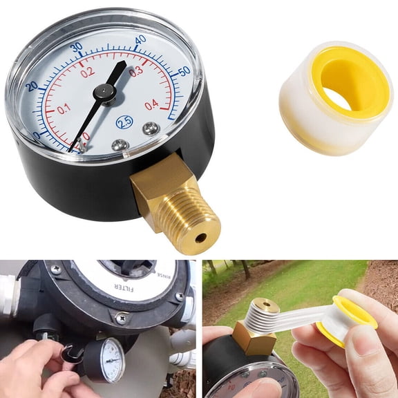 Boxed Pressure Gauge for Select Hayward Pool Filter (Sand and D.E.) ECX270861