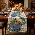 thumbnail image 6 of SLYNSHome Thanksgiving Pumpkin Table Runner, Fall Botanical Print Table Flag, Harvest Holiday Tablecloth for Dining Room Kitchen Home Party Decor, 6 of 6