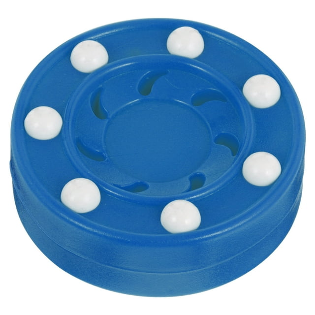 CIMAXIC 1 Pce Rondelle de Hockey à Roulettes Rondelle de Hockey Rondelle de Hockey à Roulettes Rondelle de Jeu de Hockey de Rue,2.95"X2.95"X1.18 Pouces